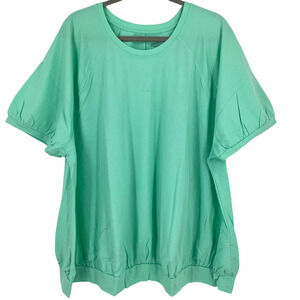 Lane Bryant Green Top Size 30/32 NWT